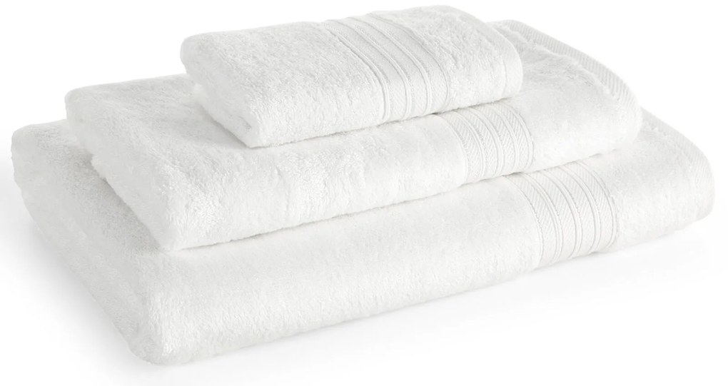 BAVLNENÝ UTERÁK AURA 50X90 CM BIELA