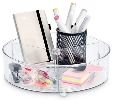 Zeller Present Otočný organizér s přepážkami, Zeller COMPACTA pr. 27 x 9 cm