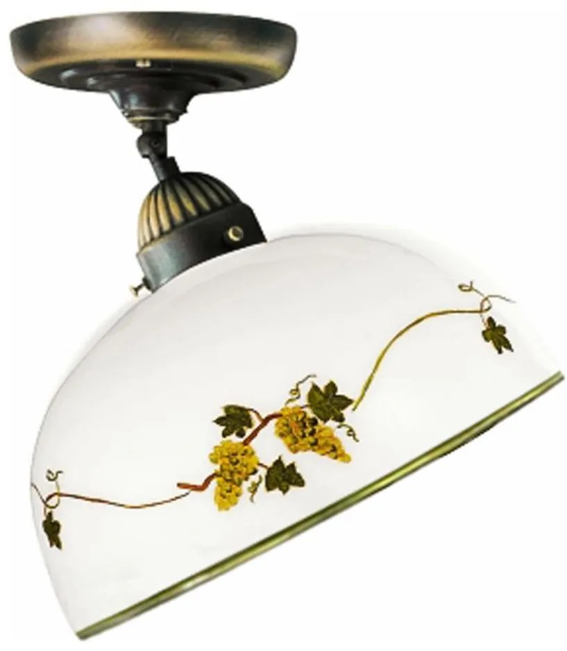 Kolarz 731.10.137 - Prisadený luster NONNA 1xE27/75W/230V pr. 30 cm víno