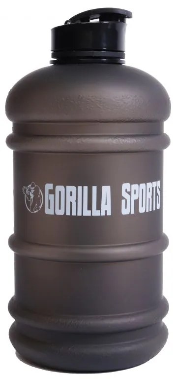 Gorilla Sporst plastová fľaša na pitie, 2,2 L, sivá