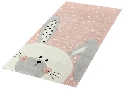 Koberce Breno Kusový koberec AMIGO 324/pink, ružová, viacfarebná,80 x 150 cm