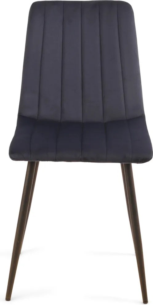Jedálenská stolička Harry, tmavo modrá látka