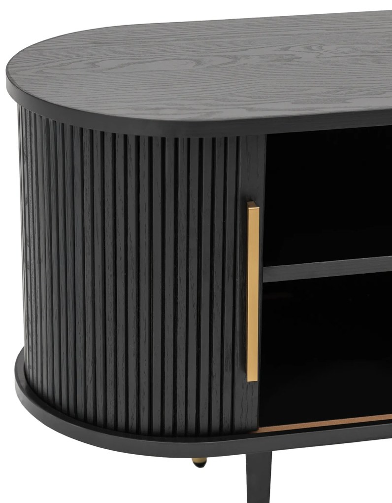 TV stolek Clemente 58 cm černý