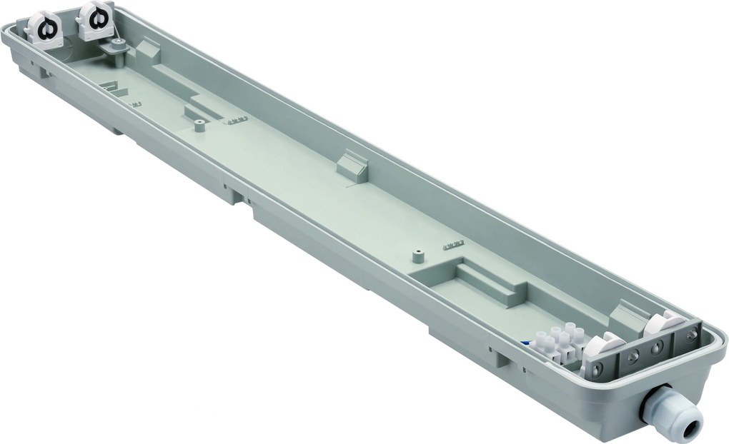 SADA 6 hermetických LED svietidiel 120 cm do dielne pre žiarivky