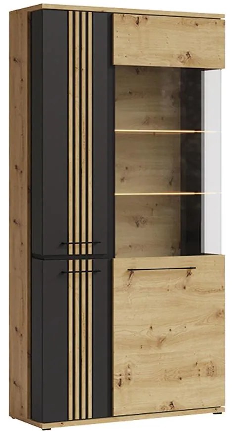 Vitrína Molto ML2 black