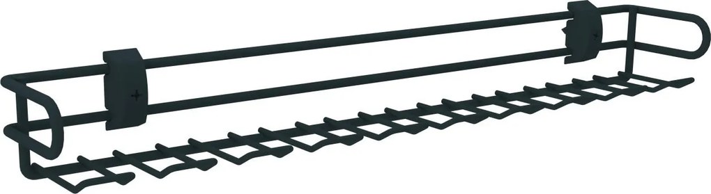XXXLutz DRŽIAK NA KRAVATY, antracitová, 46,5/6,7/8,6 cm Hom`in - Skrine - 002647004151