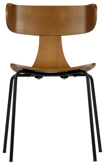 Form jedálenská stolička tmavo hnedá