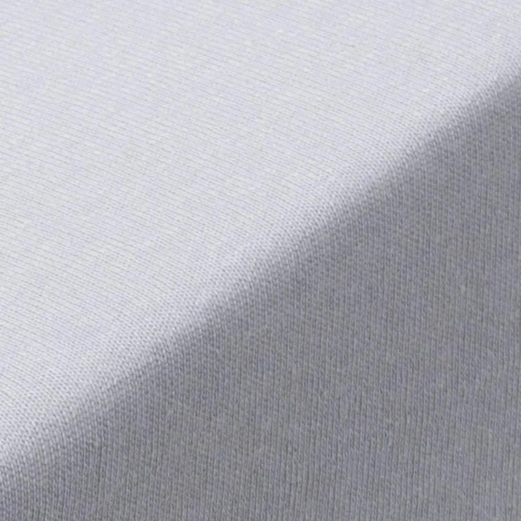 Napínacia plachta na posteľ jersey s elastanom šedá 90 x 200 cm