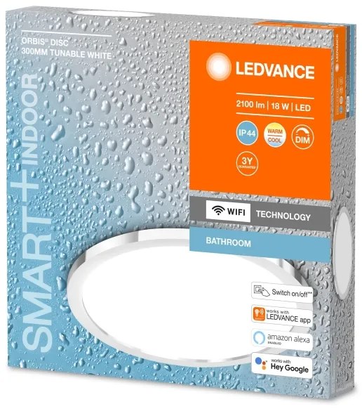 Ledvance - LED Stmievateľné kúpeľňové svietidlo SMART+ DISC LED/18W/230V Wi-Fi IP44