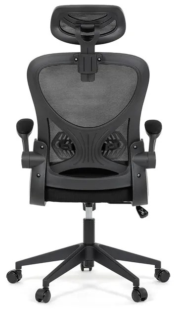 Autronic BONTEC Kancelárska stolička, hojdací mechanizmus, čierna, KA-K2021 BK Farba: Šedá