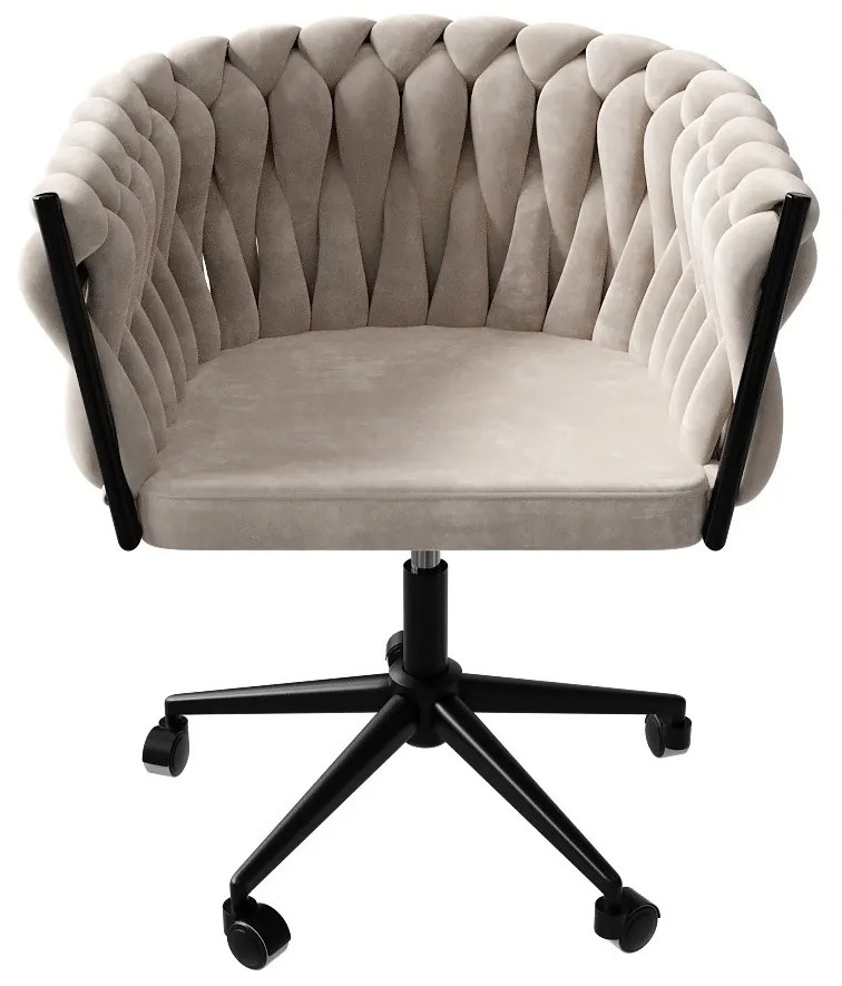 Otočné kancelářské křeslo Delphi šedé/černé