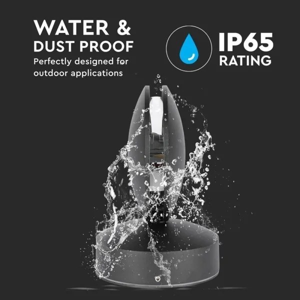 LED Vonkajšie nástenné svietidlo LED/7W/230V 4000K IP65 čierna