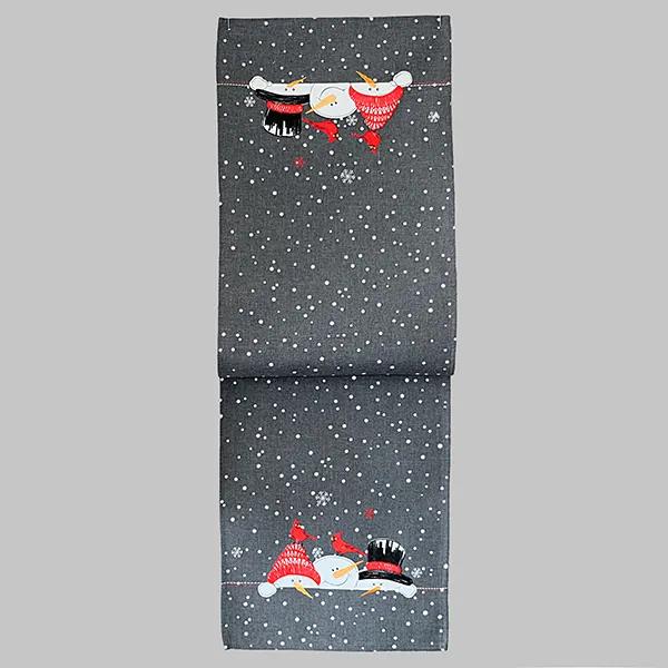 Vianočný obrus Snehuliaci 40x140 cm