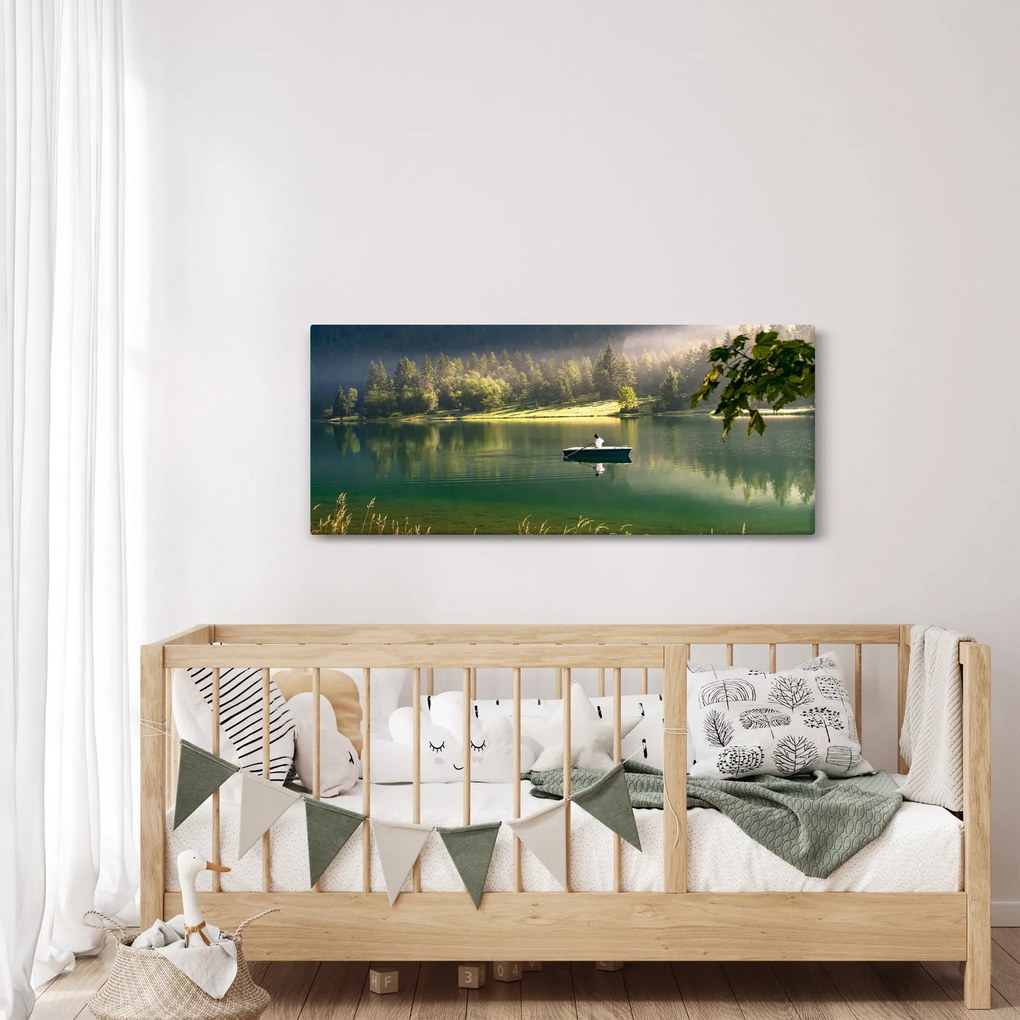 Obraz jazera (120x50 cm)
