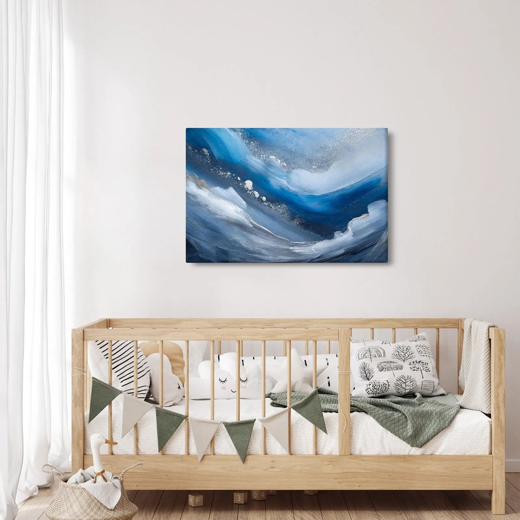 Obraz - Abstrakcia oceánu (90x60 cm)