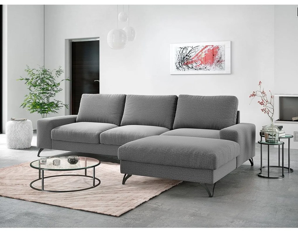 Sedacia súprava Salvador, Dostupné poťahy: Look 16, 005-strana sedacky: Ľavá - L1F+L2F+R4