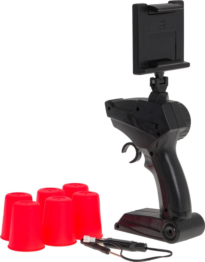 Ramiz Diaľkovo ovládané terénne auto SHINE s Wi-Fi kamerou pre deti 6+ 2,4 GHz diaľkové ovládanie + chytač telefónu + 6 pohárov + svetlá