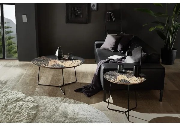 Konferenčný stolík BRAVON z mangového dreva