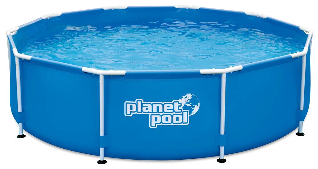 Bazén s oceľovou konštrukciou Planet Pool FRAME modrý 305 x 76 cm 10869