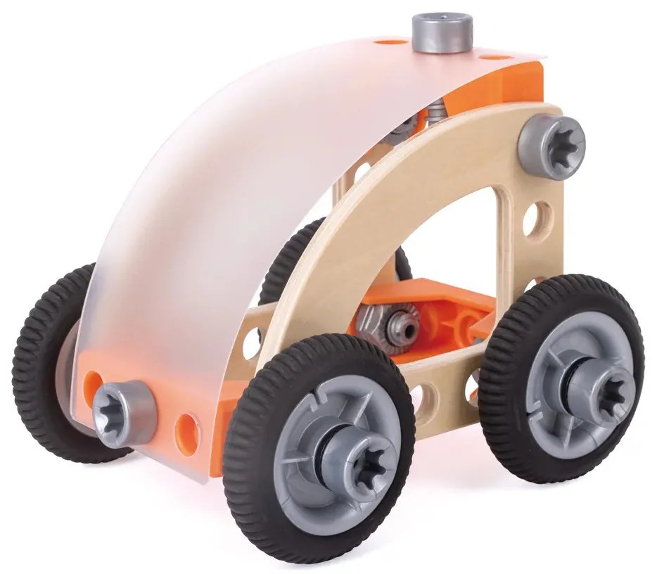 Mladý vynálezca - Zostav si svoje autíčko - 37 ks