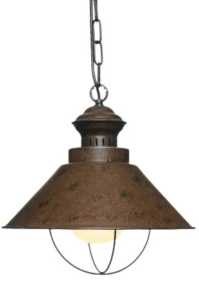 Rusty industry luster patina Ø34*120 s retiazkou