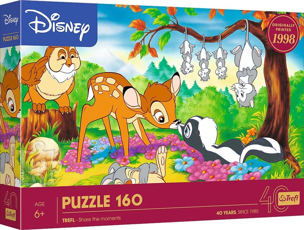 TREFL Puzzle Bambi a lesní priatelia 160 dielikov
