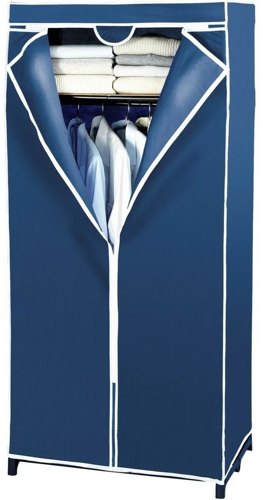 Wenko Skladací šatník z recyklovanej tkaniny spolicou Air, 160 x 50 x 75 cm
