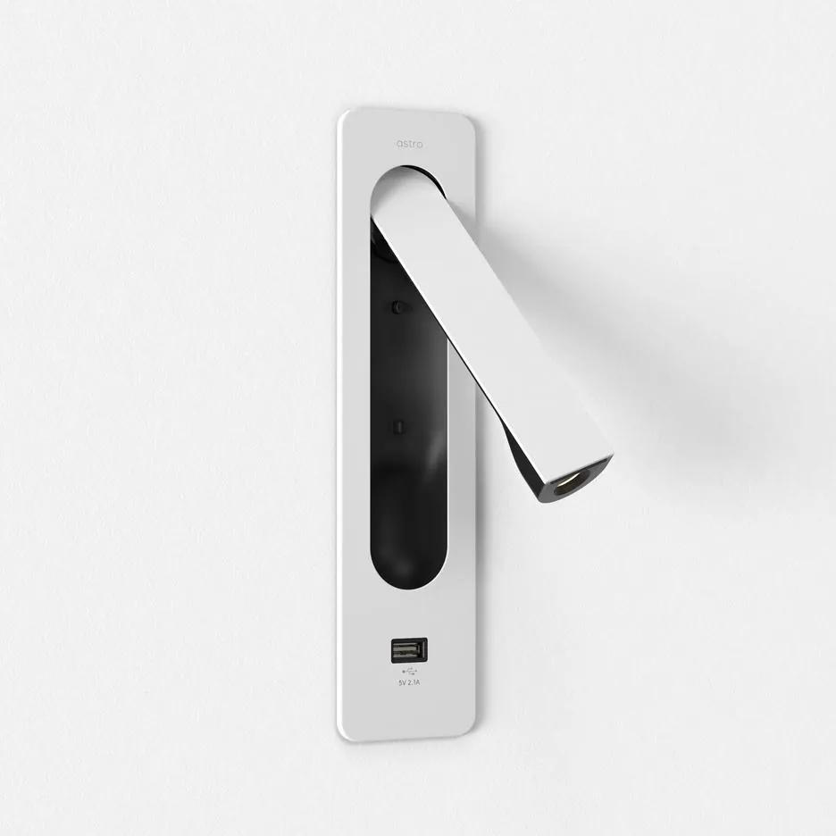 Moderné svietidlo ASTRO Keta USB Matt White 1437005
