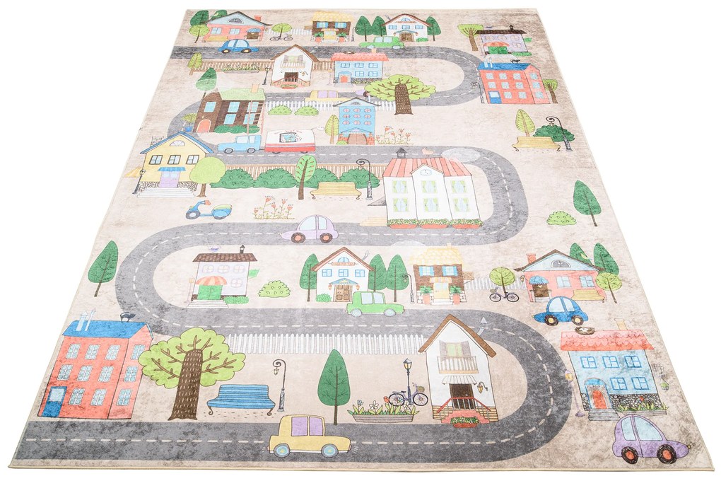 Detský koberec MESTEČKO - PRINT EMMA ROZMERY: 80x150