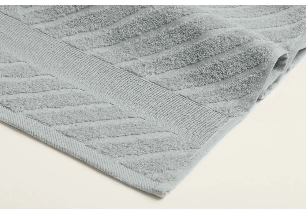 Svetlosivé froté bavlnené uteráky a osušky v súprave 2 ks – Foutastic