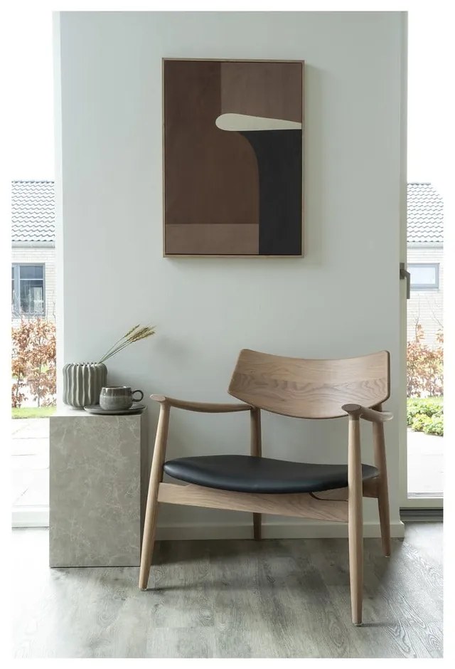 Čierne kreslo Olvera – House Nordic