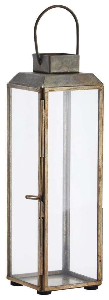 MADAM STOLTZ Lampáš Aged Brass 20 cm