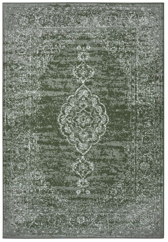 Kusový koberec Gloria 105519 Green, 235x320, zelená, chodba / predsieň, Hanse Home