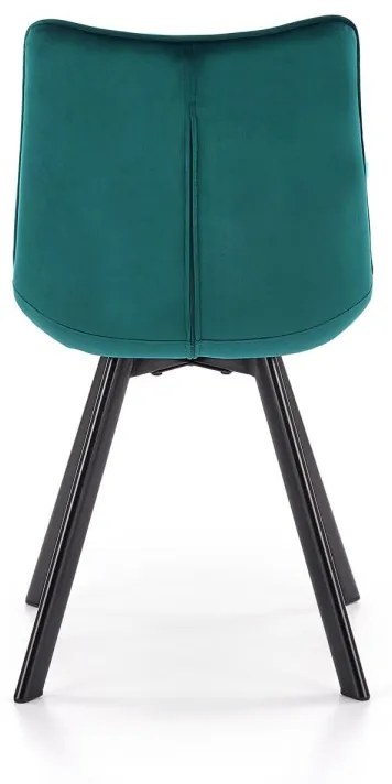 Dizajnová stolička DESIGNBLOG K332 tyrkysová