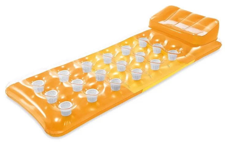 Intex Nafukovací matrac na plávanie 188 x 71 cm oranžová - 58890 INTEX