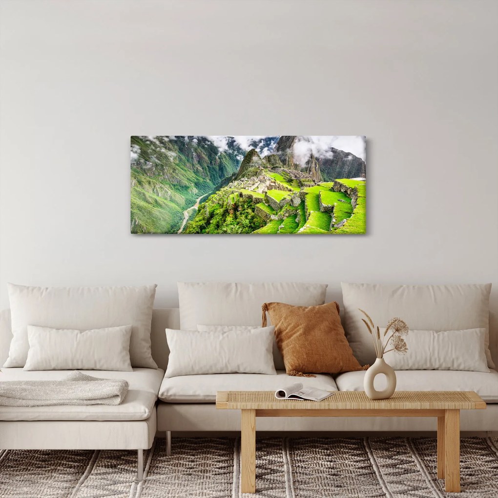 Obraz - Machu Picchu (120x50 cm)