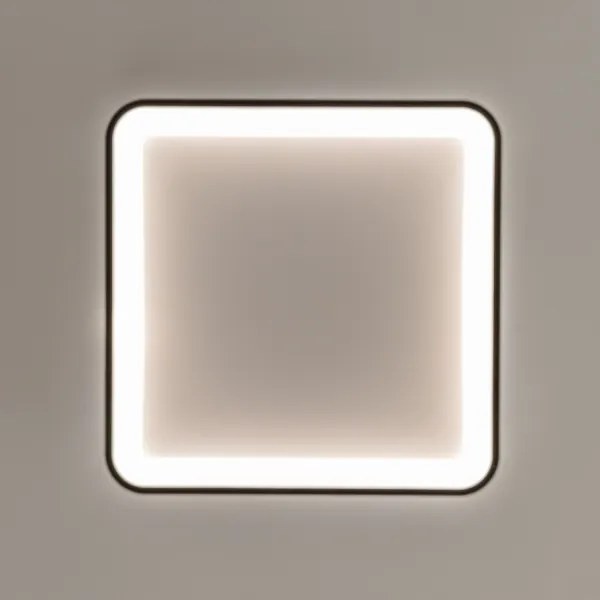 Brilagi - stmievateľné LED stropné svietidlo FALCON SLIM LED/50W/230V 50x50 cm čierna+DO