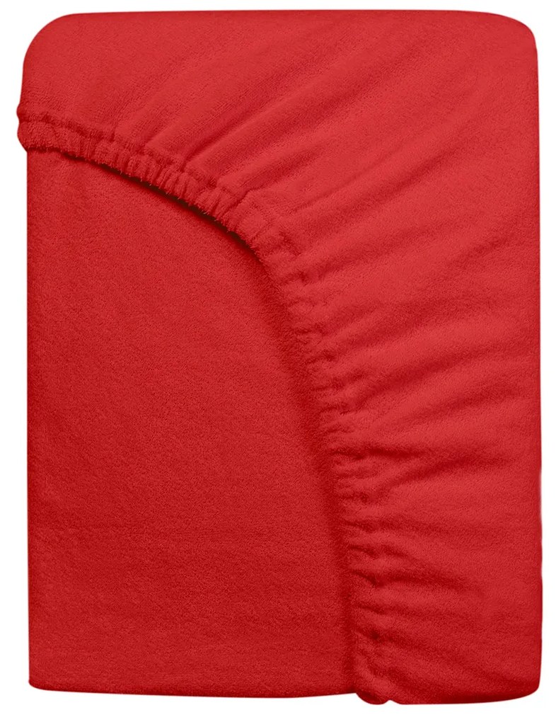 FROTÉ PRESTIERADLO 029/130 140X200 CM ČERVENÉ