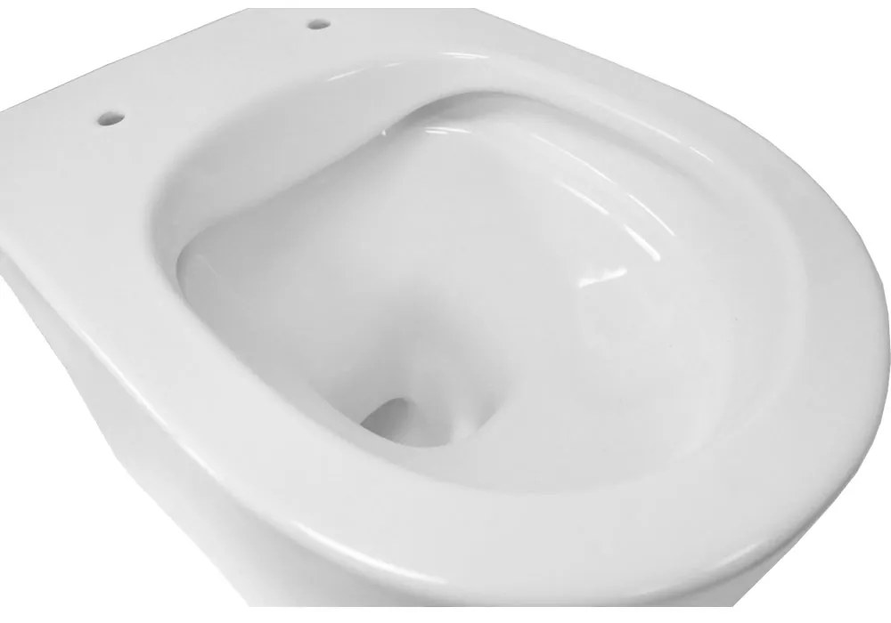 Mereo Mereo, WC závesné kapotované, RIMLESS, 495x360x370, keramické, vr. sedátka CSS115SN, MER-VSD84S2