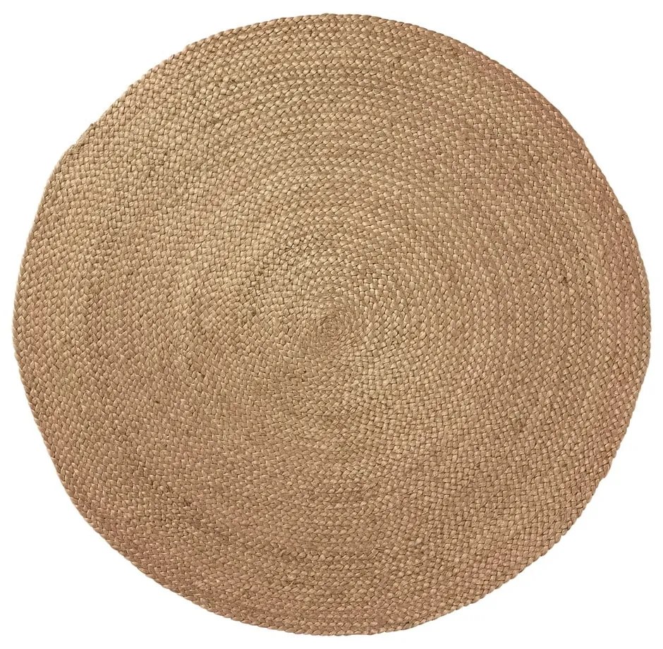 Prírodný jutový koberec La Forma Dip, ⌀ 100 cm