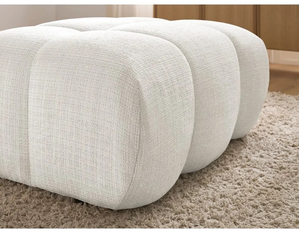 Biela ženilková podnožka Ivane – Bobochic Paris