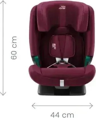 Autosedačka BRITAX Evolvafix - dusty rose 2025