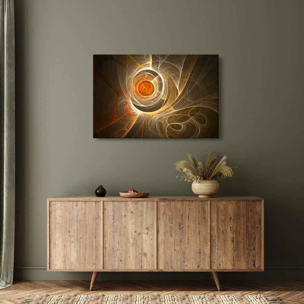 Obraz abstrakcie (90x60 cm)