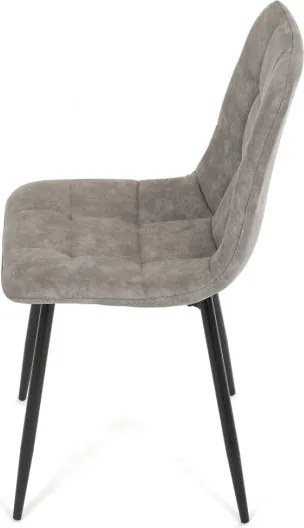 Jedálenská stolička sivá CT-281 GREY3