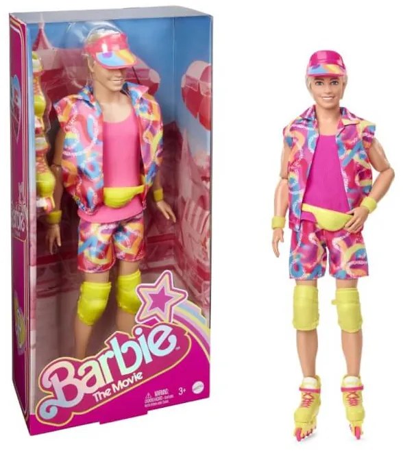 BRB KEN VO FILMOVOM OBLEČKU NA KOLIESKOVÝCH KORČULIACH