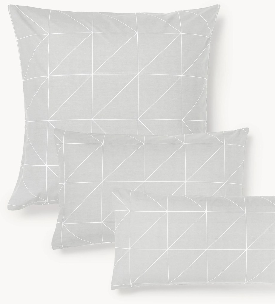 Vzorovaná bavlnená obliečka na vankúš Marla