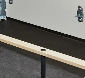 Posteľ Domango 140x200 cm, antracitovo šedá látka