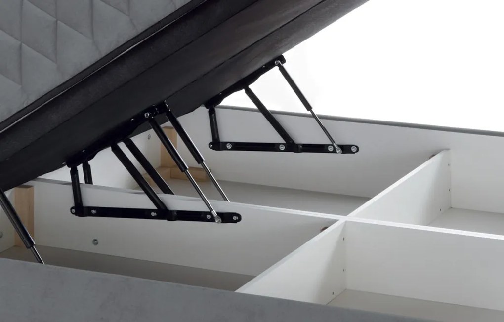 Posteĺ Reve 160x200 cm, holubia šedá látka