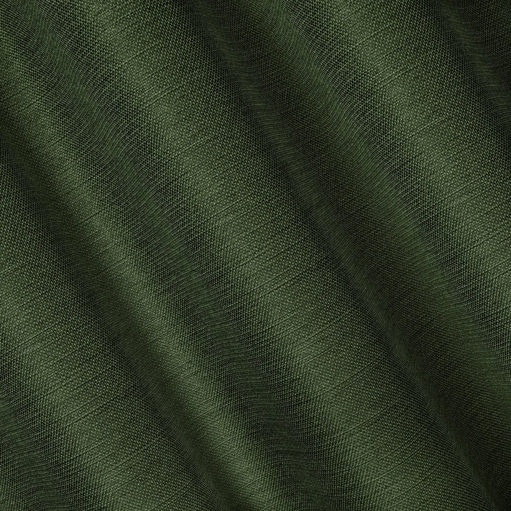 ZÁVES NA KRÚŽKOCH STYLE 140X250 CM TMAVOZELENÁ