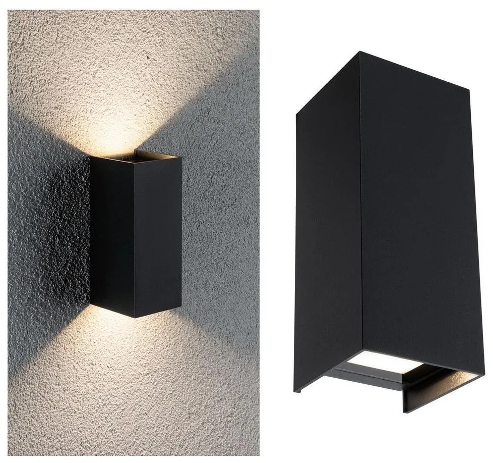 Paulmann 94326 - 2xLED/2,8W IP44 Vonkajšie nástenné svietidlo FLAME 230V